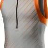 Castelli Free Tri Top Zilvergrijs Heren -Goedkope Sport Glans Winkel 01 8618106 870