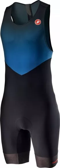 Castelli SD Team Race Suit Zwart/blauw Heren