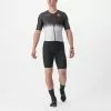 Castelli Sanremo Ultra Speed Suit Trisuit Korte Mouw Zwart/zilvergrijs Heren