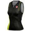 Castelli Core W Tri Top Zwart/limoen Dames 14120-431