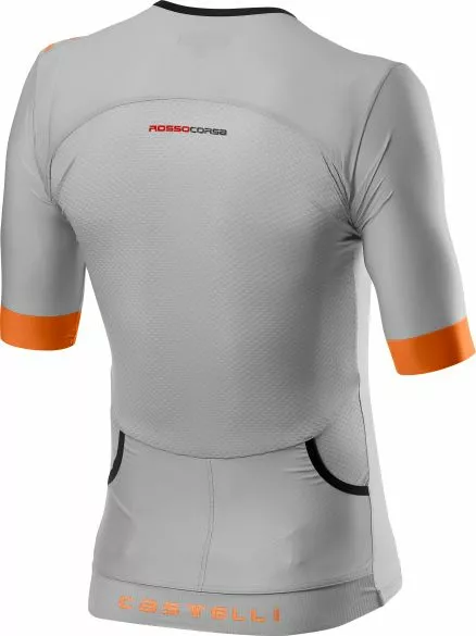 Castelli Free Speed 2 Race Tri Top Zilvergrijs Heren 4 Castelli Free Speed 2 Race Tri Top Zilvergrijs Heren - Afbeelding 2