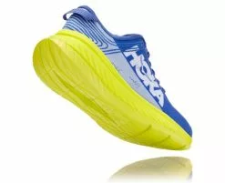 Hoka One One Carbon X Hardloopschoenen Blauw/geel Heren -Goedkope Sport Glans Winkel 1102886 abep 003