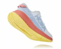 Hoka One One Carbon X Hardloopschoenen Wit/roze/geel Dames 12 Hoka One One Carbon X Hardloopschoenen Wit/roze/geel Dames -Goedkope Sport Glans Winkel 1102887 ncln 003
