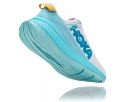 Hoka One One Carbon X Hardloopschoenen Cyaan/wit Dames 12 Hoka One One Carbon X Hardloopschoenen Cyaan/wit Dames -Goedkope Sport Glans Winkel 1102887 walb 3 1