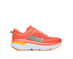 Hoka One One Hoka Bondi 7 Hardloopschoenen Roze Dames