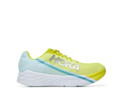 Hoka One One Hoka Rocket X Hardloopschoenen Geel/wit Unisex