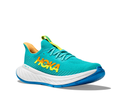 Hoka One One Hoka Carbon X 3 Hardloopschoenen Blauw/groen Dames -Goedkope Sport Glans Winkel 1123193 cepr 006