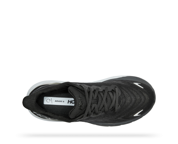 Hoka One One Hoka Arahi 6 Hardloopschoenen Zwart Dames 6 Hoka One One Hoka Arahi 6 Hardloopschoenen Zwart Dames - Afbeelding 4