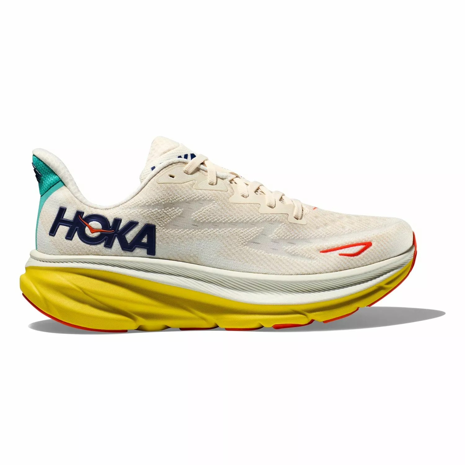 Hoka One One Hoka Clifton 9 Hardloopschoenen Beige/geel Heren 3 Hoka One One Hoka Clifton 9 Hardloopschoenen Beige/geel Heren