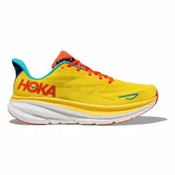 Hoka One One Hoka Clifton 9 Hardloopschoenen Geel Heren