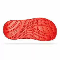 Hoka One One Hoka ORA Recovery Slide Slippers Rood Unisex -Goedkope Sport Glans Winkel 1134527 fcst 006