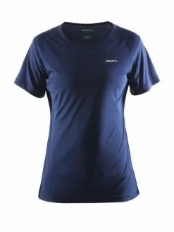 Craft Prime Korte Mouw Hardloopshirt Blauw/navy Dames
