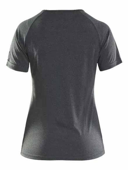 Craft Prime Korte Mouw Hardloopshirt Grijs Dames 4 Craft Prime Korte Mouw Hardloopshirt Grijs Dames - Afbeelding 2
