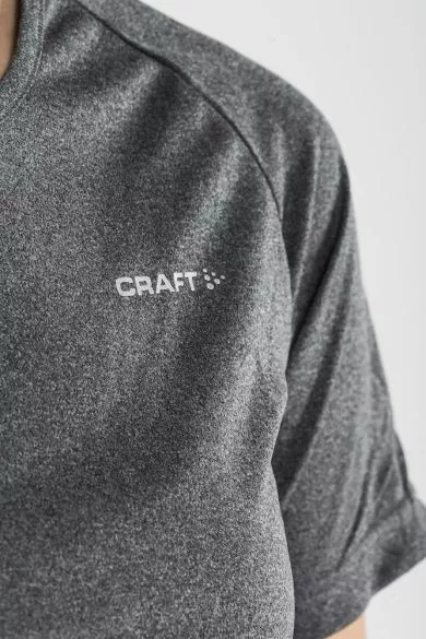 Craft Prime Korte Mouw Hardloopshirt Grijs Dames 5 Craft Prime Korte Mouw Hardloopshirt Grijs Dames - Afbeelding 3