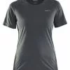 Craft Prime Korte Mouw Hardloopshirt Grijs Dames