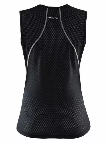 Craft Cool Mesh Superlight Mouwloos Ondershirt Zwart Dames 4 Craft Cool Mesh Superlight Mouwloos Ondershirt Zwart Dames - Afbeelding 2