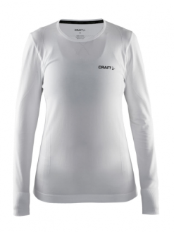 Craft Active Comfort Roundneck Long Sleeve Ondershirt Wit Dames