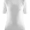 Craft Stay Cool Mesh Seamless Shirt Dames Wit -Goedkope Sport Glans Winkel 1903785 wit