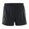 Craft Essentials 5" Hardloop Short Zwart Heren -Goedkope Sport Glans Winkel 1904800 9999 essential 5 shorts f