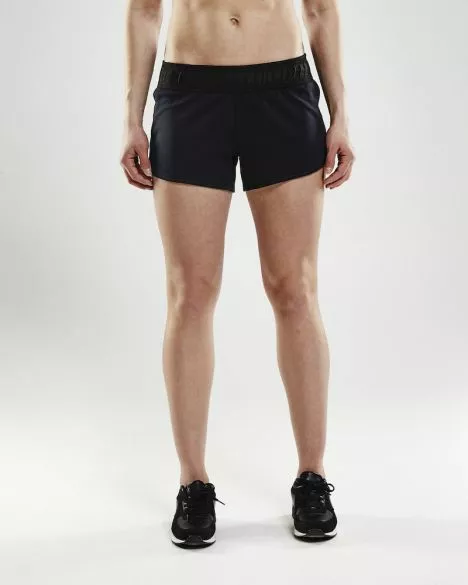 Craft Eaze Jersey Hardloop Short Zwart Dames 5 Craft Eaze Jersey Hardloop Short Zwart Dames - Afbeelding 3