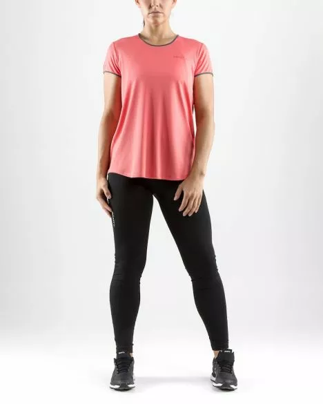 Craft Eaze Korte Mouw Hardloopshirt Roze Dames 7 Craft Eaze Korte Mouw Hardloopshirt Roze Dames - Afbeelding 5