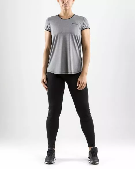 Craft Eaze Korte Mouw Hardloopshirt Grijs Dames 7 Craft Eaze Korte Mouw Hardloopshirt Grijs Dames - Afbeelding 5