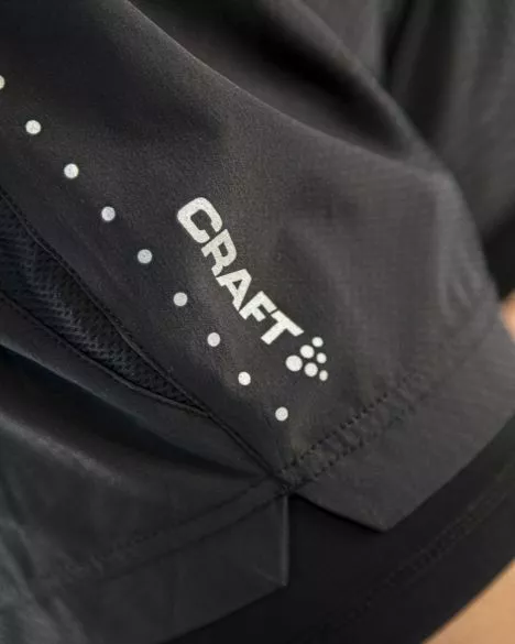 Craft Essential 2-in-1 Hardloop Short Zwart Dames 7 Craft Essential 2-in-1 Hardloop Short Zwart Dames - Afbeelding 5
