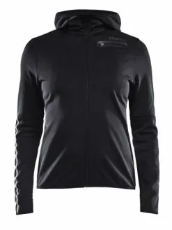 Craft Eaze Jersey Hardloopjack Zwart Dames
