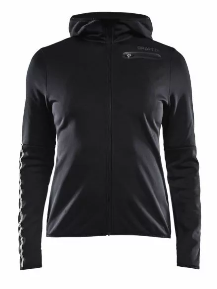 Craft Eaze Jersey Hardloopjack Zwart Dames 3 Craft Eaze Jersey Hardloopjack Zwart Dames