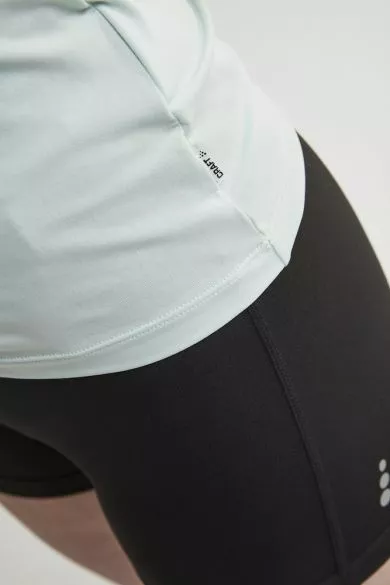 Craft Essential V-neck Korte Mouw Ondershirt Groen/plexi Dames 6 Craft Essential V-neck Korte Mouw Ondershirt Groen/plexi Dames - Afbeelding 4