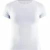Craft Essential V-neck Korte Mouw Ondershirt Wit Dames -Goedkope Sport Glans Winkel 1906048 900000 essential vn ss f preview