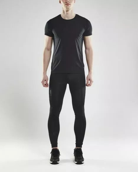 Craft Essential RN Korte Mouw Shirt Zwart Heren 6 Craft Essential RN Korte Mouw Shirt Zwart Heren - Afbeelding 4