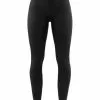 Craft Active Fuseknit Comfort Lange Onderbroek Zwart Dames -Goedkope Sport Glans Winkel 1906595 999000 fuseknit comfort pants f preview