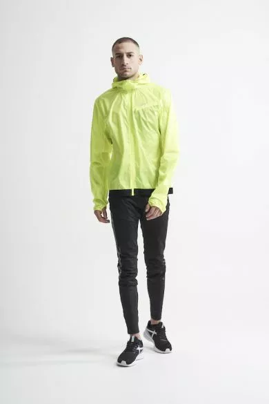 Craft Lumen Wind Hardloopjack Geel Heren 6 Craft Lumen Wind Hardloopjack Geel Heren - Afbeelding 4