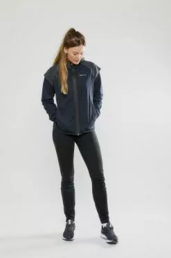 Craft Lumen Hydro Hardloopjack Zwart Dames -Goedkope Sport Glans Winkel 1907689 999000 lumen hydro jacket c6 preview
