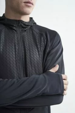 Craft Charge Sweat Hood Hardloopjack Zwart Heren 11 Craft Charge Sweat Hood Hardloopjack Zwart Heren -Goedkope Sport Glans Winkel 1907722 999000 charge fz sweat hood jacket c3 preview