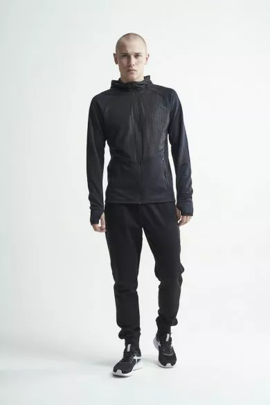 Craft Charge Sweat Hood Hardloopjack Zwart Heren 7 Craft Charge Sweat Hood Hardloopjack Zwart Heren - Afbeelding 5