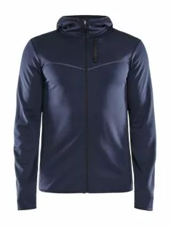Craft Eaze FZ Sweat Hood Hardloopjack Blauw Heren