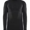 Craft Active Intensity Zip Lange Mouw Ondershirt Zwart Heren -Goedkope Sport Glans Winkel 1907934 999995 active intensity zip f preview