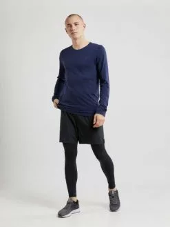 Craft Fuseknit Light Lange Mouw Ondershirt Donkerblauw Heren -Goedkope Sport Glans Winkel 1908844 396000 fuseknit light rn ls c6 preview
