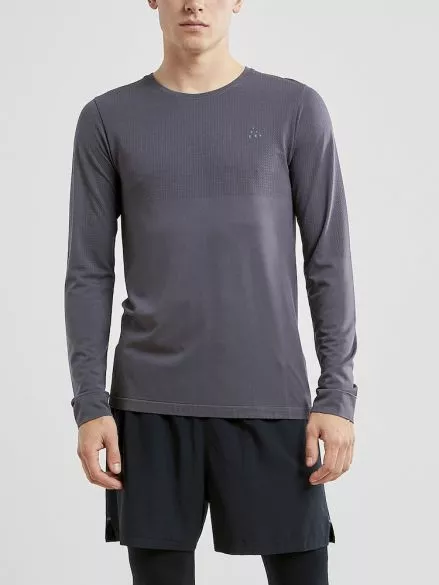 Craft Fuseknit Light Lange Mouw Ondershirt Grijs Heren 4 Craft Fuseknit Light Lange Mouw Ondershirt Grijs Heren - Afbeelding 2