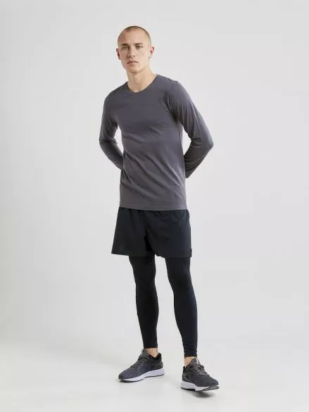 Craft Fuseknit Light Lange Mouw Ondershirt Grijs Heren 7 Craft Fuseknit Light Lange Mouw Ondershirt Grijs Heren - Afbeelding 5