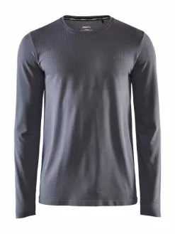Craft Fuseknit Light Lange Mouw Ondershirt Grijs Heren