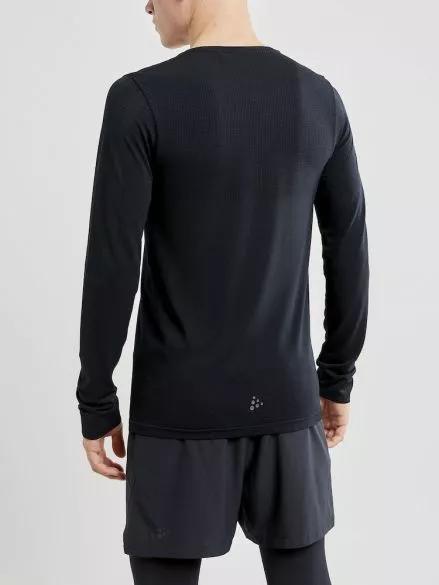 Craft Fuseknit Light Lange Mouw Ondershirt Zwart Heren 5 Craft Fuseknit Light Lange Mouw Ondershirt Zwart Heren - Afbeelding 3