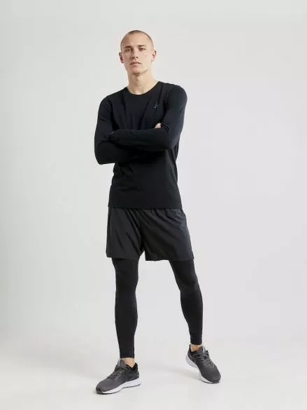 Craft Fuseknit Light Lange Mouw Ondershirt Zwart Heren 6 Craft Fuseknit Light Lange Mouw Ondershirt Zwart Heren - Afbeelding 4