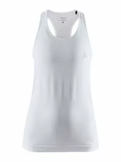 Craft Fuseknit Light Mouwloos Ondershirt Wit Dames