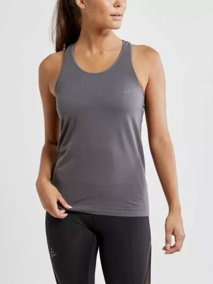 Craft Fuseknit Light Mouwloos Ondershirt Grijs Dames 4 Craft Fuseknit Light Mouwloos Ondershirt Grijs Dames - Afbeelding 2