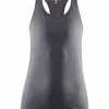 Craft Fuseknit Light Mouwloos Ondershirt Grijs Dames