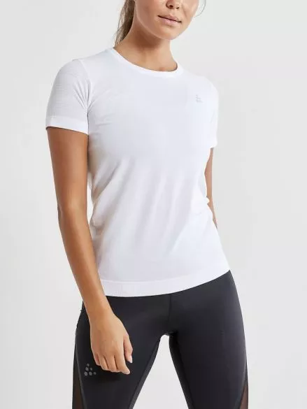 Craft Fuseknit Light Korte Mouw Ondershirt Wit Dames 4 Craft Fuseknit Light Korte Mouw Ondershirt Wit Dames - Afbeelding 2