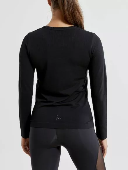 Craft Fuseknit Light Lange Mouw Ondershirt Zwart Dames 5 Craft Fuseknit Light Lange Mouw Ondershirt Zwart Dames - Afbeelding 3